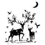 استیکر والتت مدل منظره حیوانات کد 03