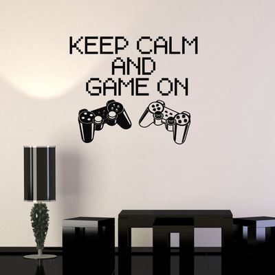 استیکر طرح Game On کد S45