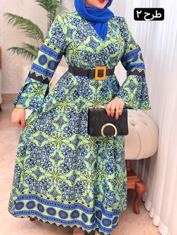 پیراهن فلور خورشید 3075