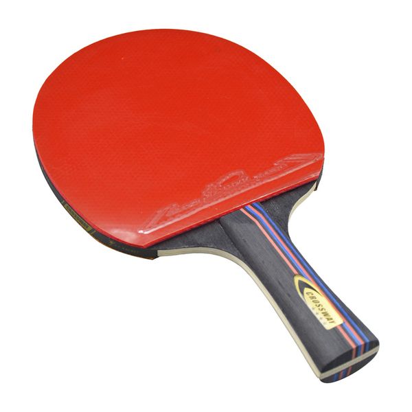 راکت پینگ پنگ سرعتی 5 لایه مدل GS-M-272002 بسته دو عددی به همراه توپ