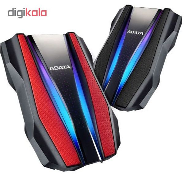 هارد اکسترنال ای دیتا مدل HD770G  ظرفیت یک ترابایت دارای رابط USB Type-A 3.2(گارانتی 36 ماهه آونگ 12 ماه بازیابی رایگان اطلاعات)