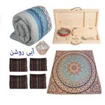 کرسی برقی مهسان سازه مدل ل meri_35_70مجموعه 9 عددی