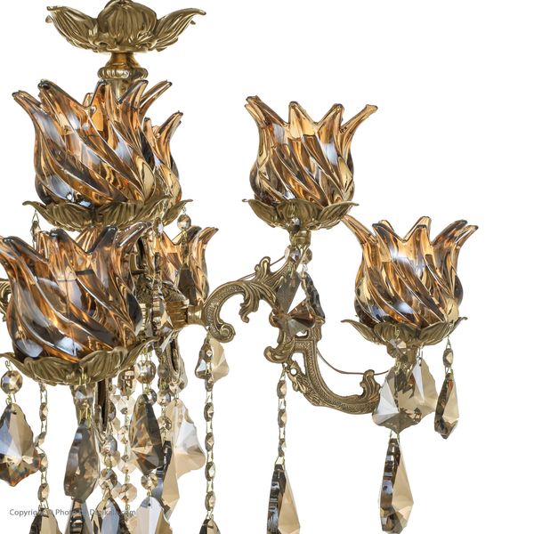 لوستر 8 شعله شاهان تک کد K/6029