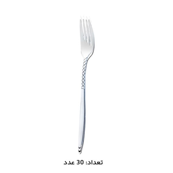 سرویس قاشق، چنگال و کارد استیل 146 پارچه 30 نفره کابان مدل 166