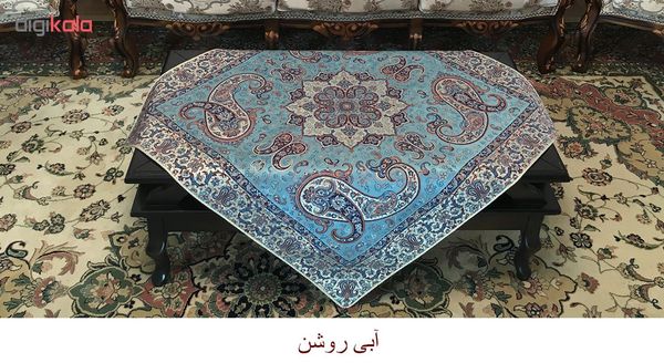 رومیزی ترمه سالاری مدل almas