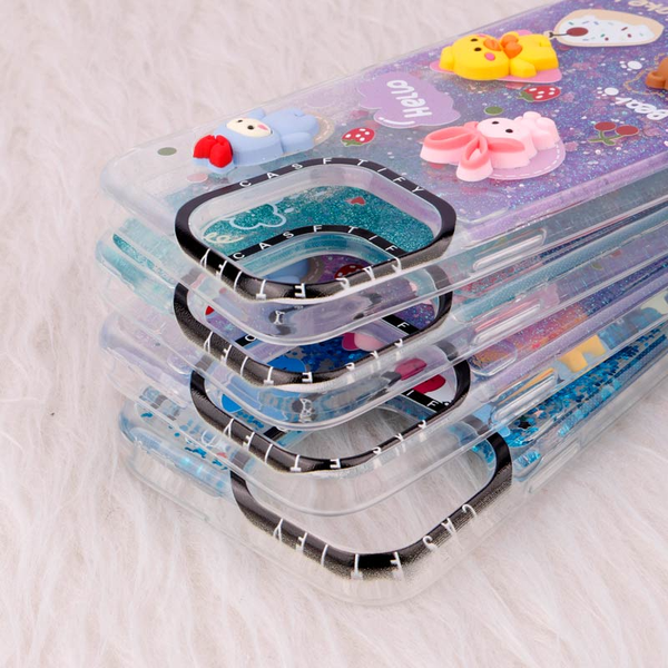 قاب آکواریومی Casetify آیفون iPhone 13 Pro Max عروسکی برجسته