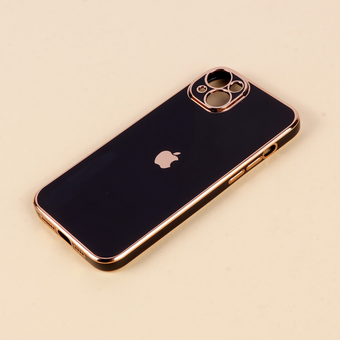 0446 / قاب براق My Case محافظ لنزدار iPhone 14 Plus