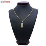 گردنبند مردانه طرح کپسول عشق کد gd02*701
