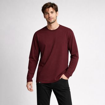 تی‌شرت آستین بلند مردانه باینت مدل 513-1