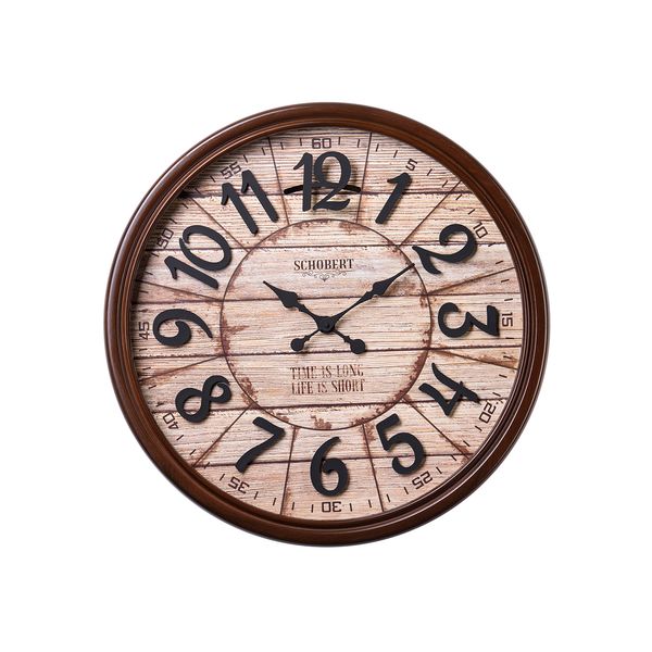 ساعت دیواری شوبرت مدل 6428 woodline