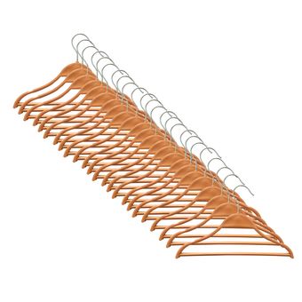 چوب لباسی مدل کودک 032 بسته 24 عددی