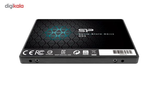 اس اس دی اینترنال SATA3.0 سیلیکون پاور مدل Slim S55 ظرفیت 240 گیگابایت (گارانتی 36 ماهه داده پرداز رایانه متین)