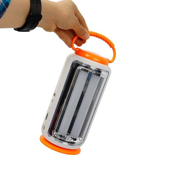 چراغ اضطراری WD-860U | پرنور، شارژی، با بدنه مقاوم و باتری 2000mAh | همراه سفر و کمپینگ 💡