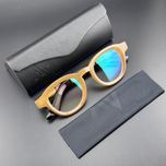 عینک محافظ چشم آلبرت وگ مدل S31107C3-1 Acetate Blue Control