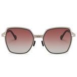 عینک آفتابی چند ضلعی زنانه مدل JS8501C08-P182 Polarized Gradient Tea