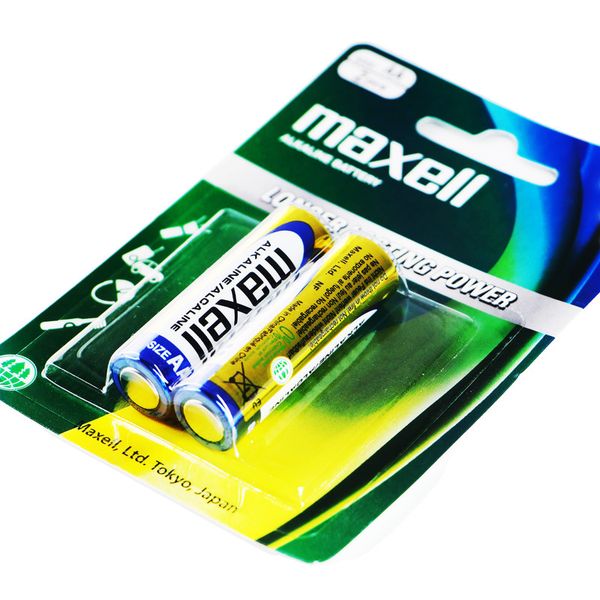 باتری قلمی مکسل مدل ALKALINE BATTERY بسته دو عددی