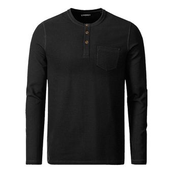 تی شرت آستین بلند مردانه لیورجی Livergy کد 2873