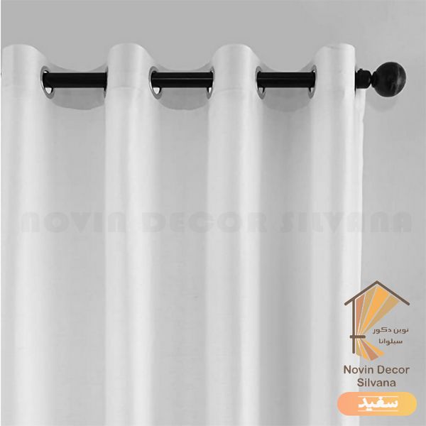 پرده نوین دکور سیلوانا مدل ساتن 3 سایز 300 × 280 سانتی متر