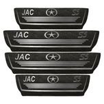 برچسب پارکابی خودرو مهدیار طرح چرم کد 1007مناسب برای JAC S5  بسته 4 عددی