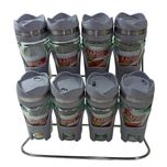 ست جا ادویه 8 پارچه کاپریس مدل فلورا کد WGG8