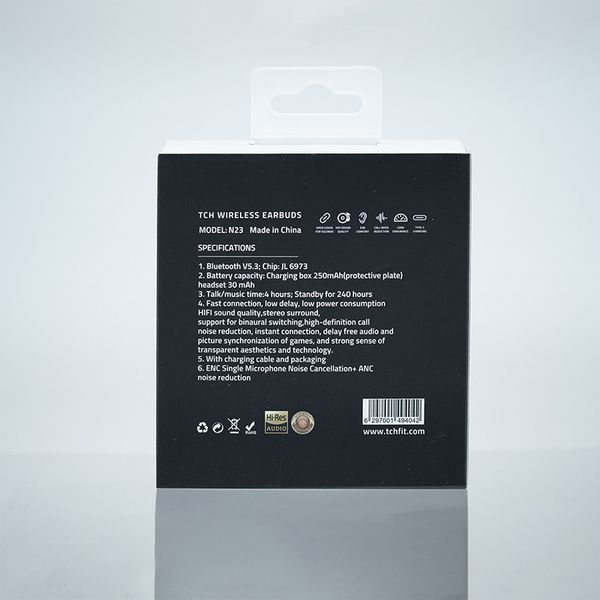 هدفون بلوتوثی تی سی اچ مدل N23 ENC+ANC