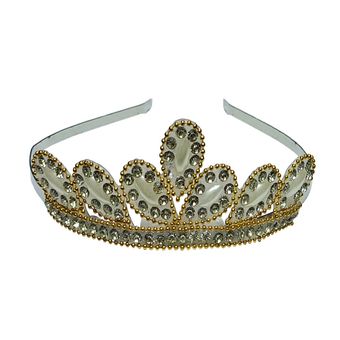 تاج مو زنانه مدل هفت مروارید