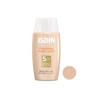 lکرم ضد آفتاب ‌رنگی ایزدین SPF 50 مدل  magic light