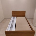 تخت خواب یک نفره ساده مدل b سایز 90×200 سانتی متر
