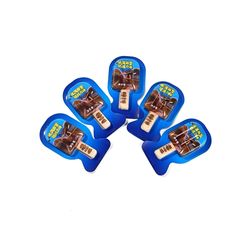 بیسکوئیت با روکش شکلات (طرح بستنی)