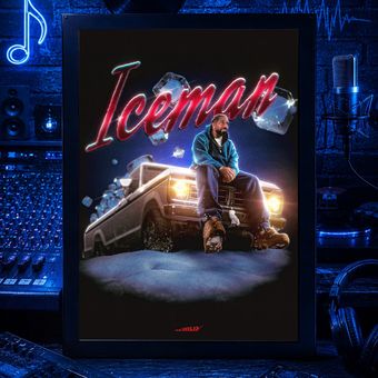پوستر دریک iceman drake