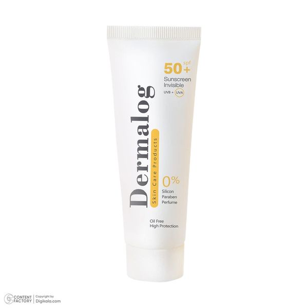 کرم ضدآفتاب درمالوگ مدل Invisible، حجم 50 میلی‌لیتر