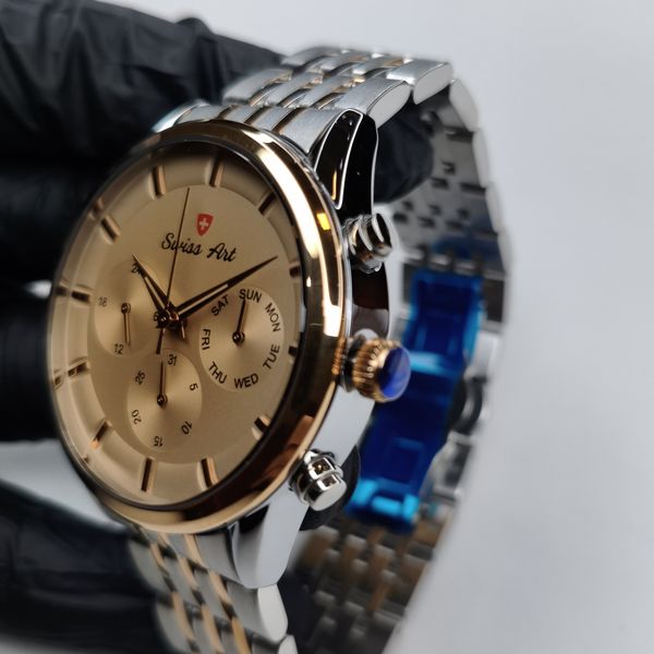 ساعت مچی عقربهای کوارتز مردانه سوئیس آرت مدل ANT004SR1620