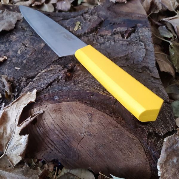 چاقوی حیدری مدل راسته ای دسته پلاستیک سایز 5