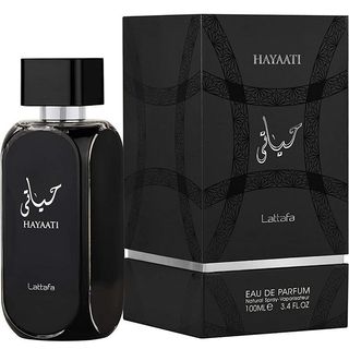 ادوپرفیوم مردانه لطافه، مدل حیاتی با حجم 100 میلی‌لیتر و رایحه طبیعت، شیرین، خوراکی، خنک، چوب، مناسب تمام فصول، نت آغازین سیب، ت