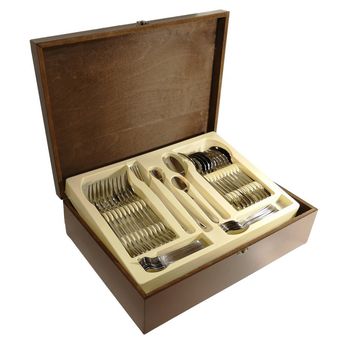 سرویس قاشق و چنگال143 پارچه مدل دونا