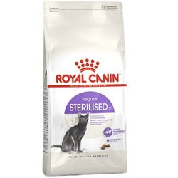 غذای خشک گربه رویال کنین مدل عقیم شده sterilised وزن 10 کیلوگرم