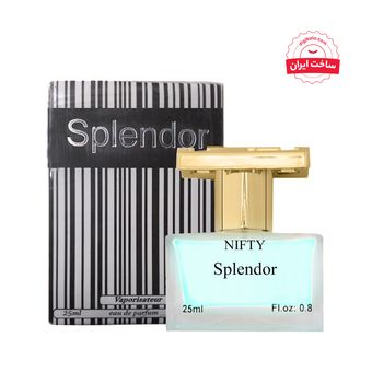 عطر جیبی مردانه نیفتی مدل اسپلندور حجم 25 میلی لیتر
