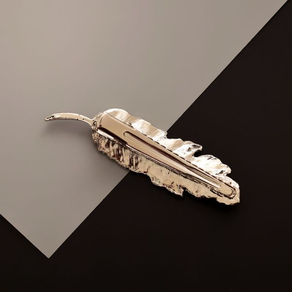 گیره مو طرح برگ کد GM1002