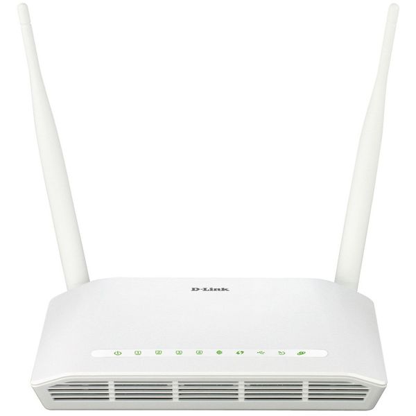 مودم روتر ADSL2 Plus بی‌سیم N300 دی لینک مدل DSL-2750U