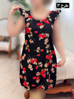 پیراهن نخی رامک  3148