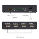 اسپلیتر 1 به 4 HDMI مدل UHD-HTS 4K