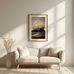 تابلو دکوراتیو طرح آیکیگای 03