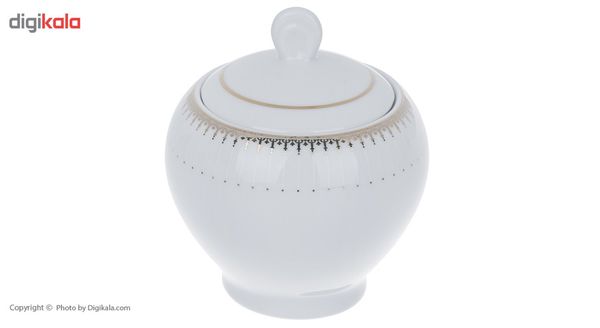 سرویس غذا خوری 102 پارچه چینی زرین ایران سری ایتالیا اف مدل Sepidar درجه عالی