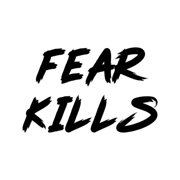 برچسب بدنه خودرو استیک طرح fear کد vi21