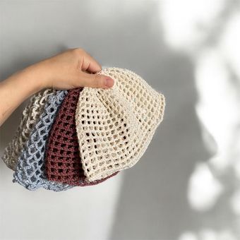 کلاه بافتنی توری