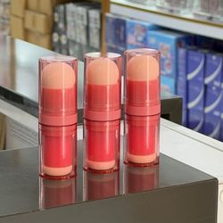 براش اسفنجی دوطرفه مخصوص رژگونه و کانتورینگ