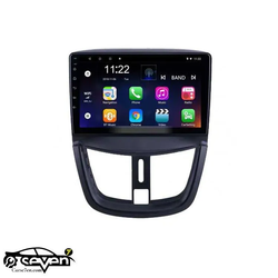 مانیتور اندروید خودرو پژو Peugeot 207 آلپاین مدل S17