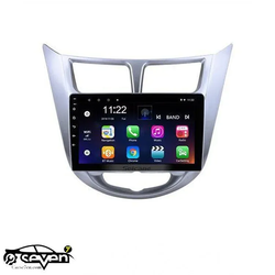 مانیتور اندروید خودرو هیوندا اکسنت 2017-2012 آلپاین مدل S17