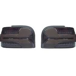 چراغ عقب اسپرت پراید 131 طرح سه بعدی (چپ و راست) تمام دودی