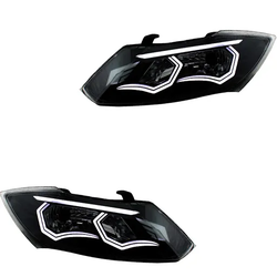 چراغ جلو اسپرت کوییک مدل TRANSFORMED سفید بدون موتور دو عددی